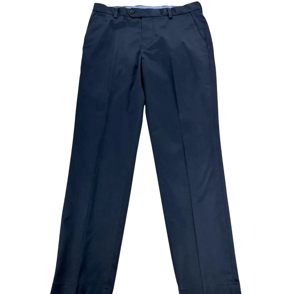 Brooks Brothers Milano Fit Advantage Chino Pants Mens 32x30 Blue Lightweight
